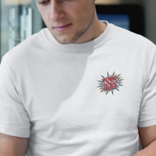 Camiseta Modelo de envio do logotipo comercial - Logotipo f