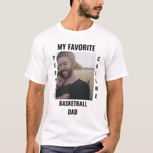Camiseta Modelo de foto da mãe do pai de Esporte Personaliz