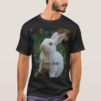 Camiseta Modelo de foto de nome de animal de estimação simp