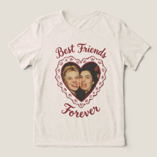 Camiseta Modelo de Foto Melhores Amigos Para Sempre