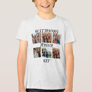 Camiseta Modelo de Foto Personalizado "Melhores Amigos para