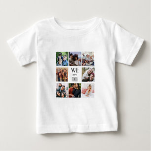 Camiseta Modelo de Foto Personalizado "Somos Família"