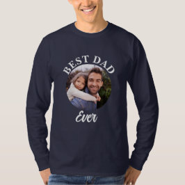 Camiseta Modelo de Fotografia Personalizada do Melhor Pai