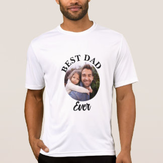 Camiseta Modelo de Fotografia Personalizada do Melhor Pai