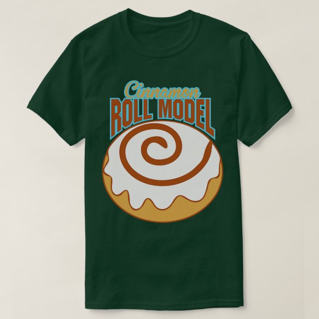 Camiseta Modelo de Função Cinnamon (Frente do Design)