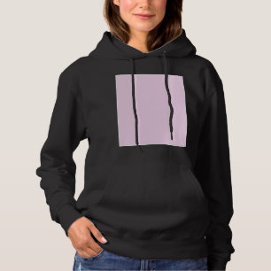 Camiseta Modelo de Hoodie da Mulher Básica Negra
