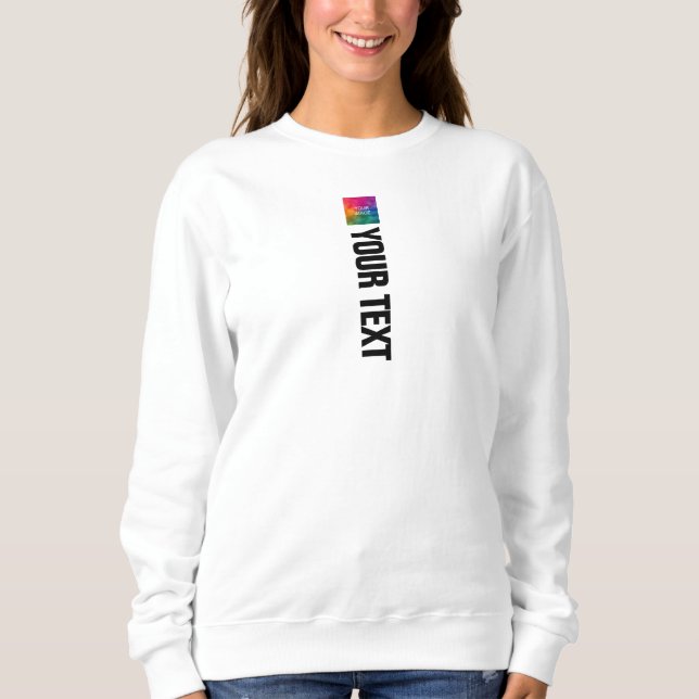 Camiseta Modelo de impressão personalizado de dupla face fe (Frente)