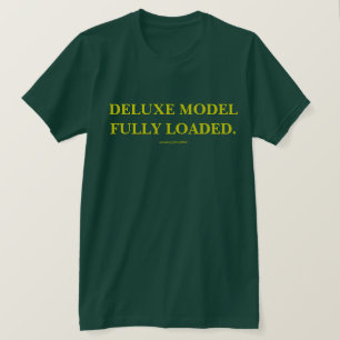 CAMISETA MODELO DE LUXE CARREGADO INTEIRAMENTE