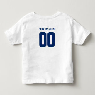 Camiseta Modelo de monograma personalizado da equipe despor