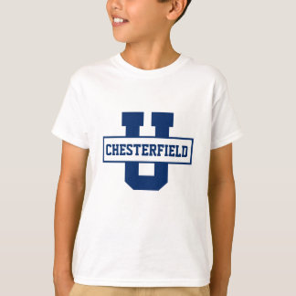Camiseta Modelo de monograma personalizado da equipe despor