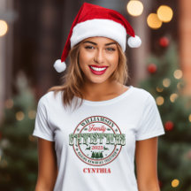 Modelo de Natal da Família Vintage