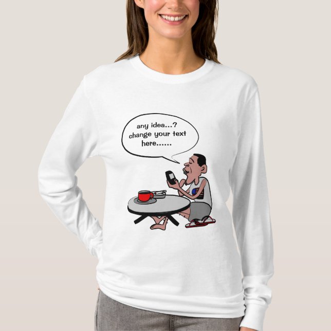 Camiseta Modelo de Obama (Frente)