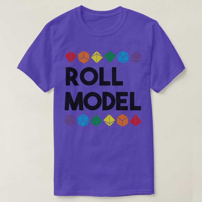 Camiseta Modelo de Rolagem de Disco (Frente do Design)