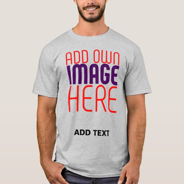CAMISETA MODELO DE TEXTO DE IMAGEM ASH SIMPLES EDITÁVEL MOD (Frente)
