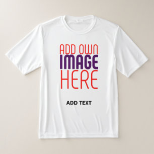 CAMISETA MODELO DE TEXTO DE IMAGEM BRANCA SIMPLES EDITÁVEL