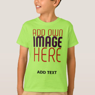 CAMISETA MODELO DE TEXTO DE IMAGEM DE LIMA SIMPLES EDITÁVEL