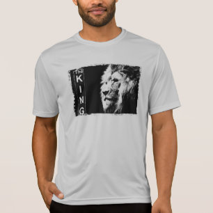 Camiseta Modelo do Concorrente King Mens Sport-Tek Silver