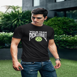 Camiseta Modelo do Time de Pickleball Personalizado