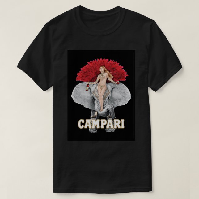 Camiseta Modelo Feminino De Elefante (Frente do Design)