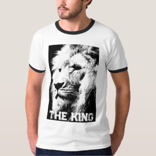 Camiseta Modelo Moderno Elegante De Rosto De Leão Personali
