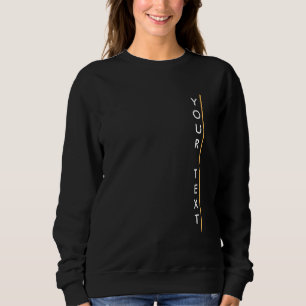 Camiseta Modelo moderno elegante negro básico feminino