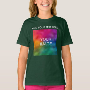 Camiseta Modelo personalizado Adicionar seu texto Fotografi