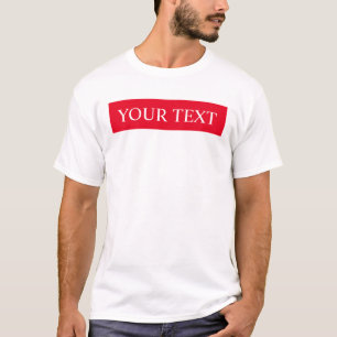 Camiseta Modelo personalizável masculina a moderna tendênci