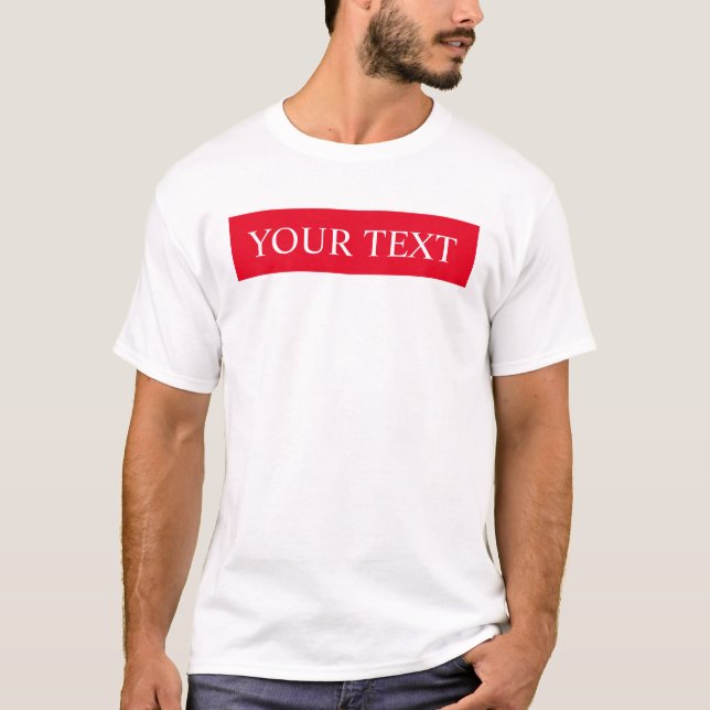 Camiseta Modelo personalizável masculina a moderna tendênci (Frente)