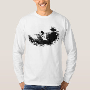 Camiseta Modelo Pop Art Moderno Elegante Surfista Tendência