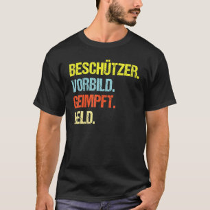 Camiseta Modelo Protetor Vacinado Herói Vacinação