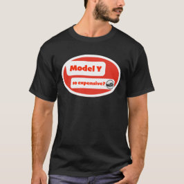 Camiseta Modelo Y tão caro? Humor design