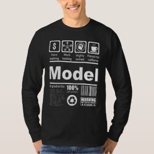 Camiseta Modelos de Fatos Nutricionais para Modelos e Influ