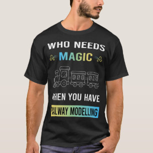 Camiseta Modelos Ferroviários De Comboios Ferroviários