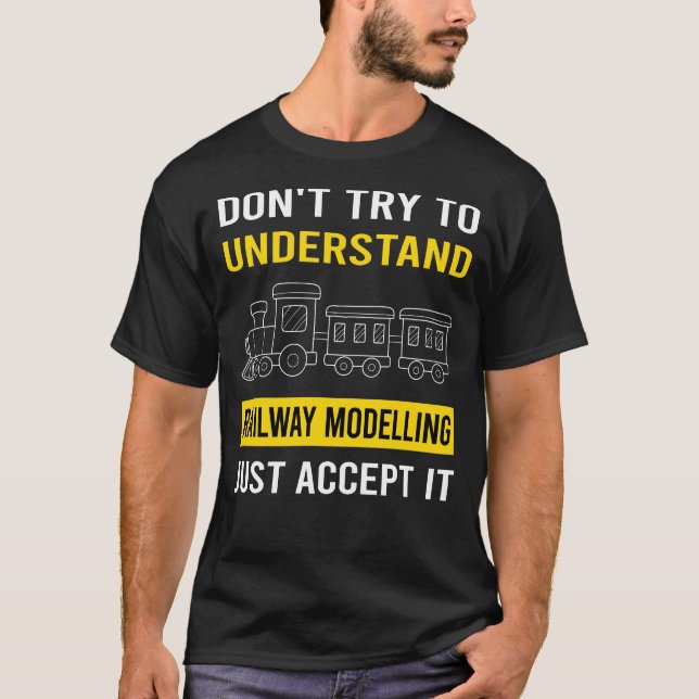 Camiseta Modelos Ferroviários De Comboios Ferroviários (Frente)