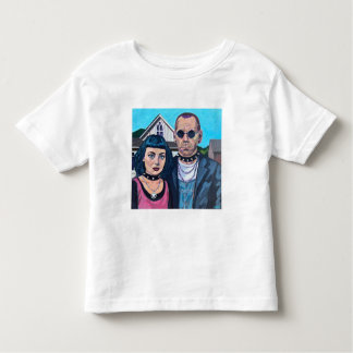 Camiseta Modern American Gothic Art - Grant Woods Inspired