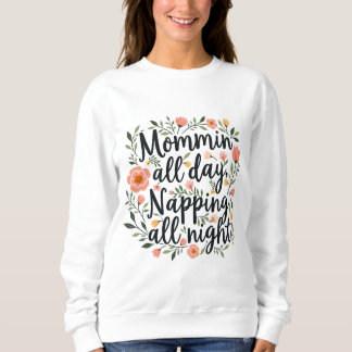 Camiseta Modern Cute Floral Mother's Day, Botanical Mama
