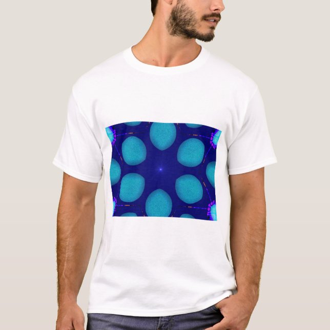 Camiseta MODERN_Decoration_LIGHT STAR_BLUE (Frente)