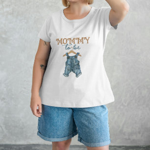 Camiseta Modern Denim Boy Blue Chá de fraldas