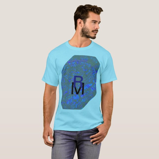 Camiseta Modern_elegante_oArte abstrata_BLUE (Frente Completa)
