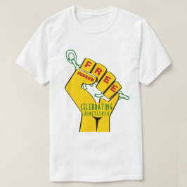 Camiseta Modern Free Efetivamente JUNETEENTH