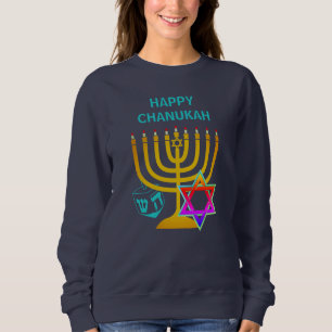 Camiseta Modern Hanukkah HAPPY CHANUKAH