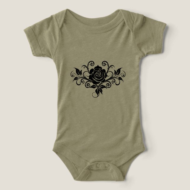 Camiseta Modern Minimal Rose Mark Infant Tee (Design frontal)