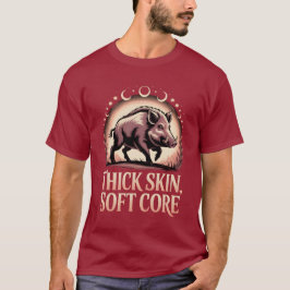 Camiseta Modern Mystics Boar – Thick Skin, Soft Core
