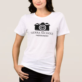 Camiseta Modern Photography Camera Black