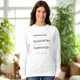 Camiseta Modern Teen Daughter Survivor Personalized