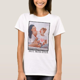 Camiseta Modern vibrant color mother photo art
