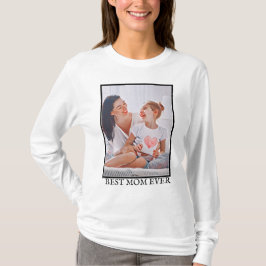 Camiseta Modern vibrant color mother photo art