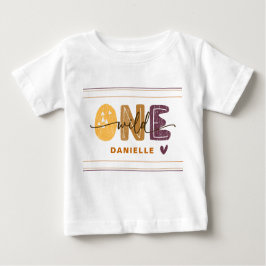 Camiseta Modern Wild One First Birthday