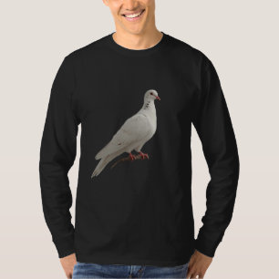 Camiseta Moderna arte minimalista elegante de pombo