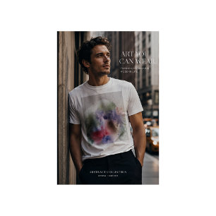Camiseta Moderna de Aquarela